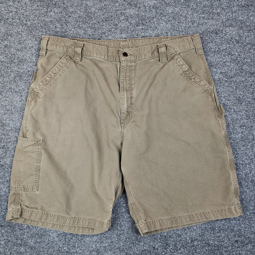 Carhartt Canvas Carpenter Utility Work Shorts Men 42(40) Loose Original Fit B147